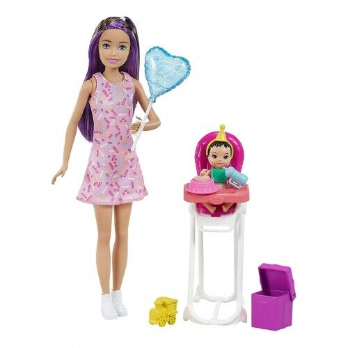 Mattel - Barbie Skipper Babysitters Dolls and Playset with Babysitting Skipper D