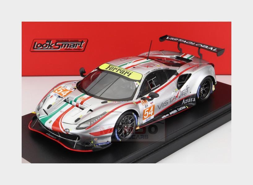 1:43 LOOKSMART Ferrari 488 Gte Evo #54 Le Mans 2022 Flohr Castellacci LSLM143