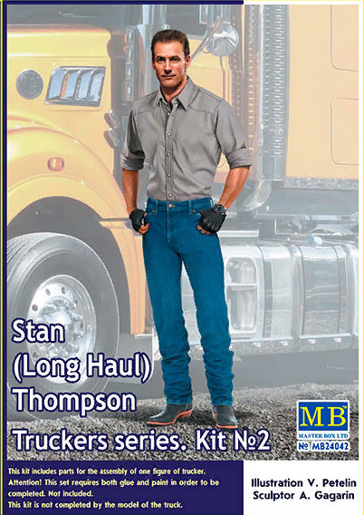Master Box MB24042 Truckers Series Stan Long Haul Scala 1/24