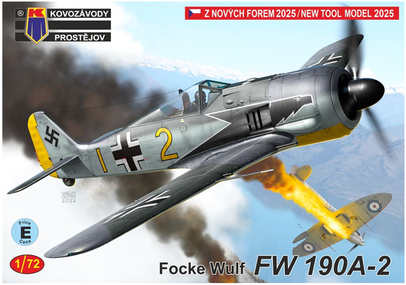 Focke-Wulf Fw 190A-2 - 1/72 - KOVOZAVODY PROSTEJOV KPM0490