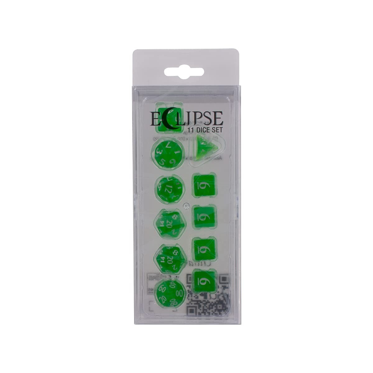 Ultra Pro E-15566 RPG Dice Set, Green