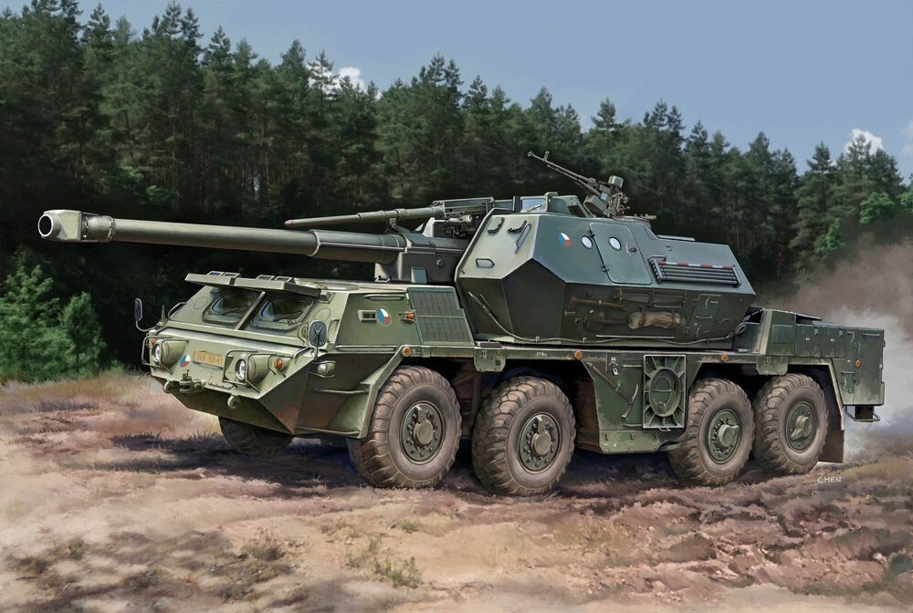 HOBBY BOSS 82941 MODELLO 152 MM SHKH DANA VZ.77 1/72