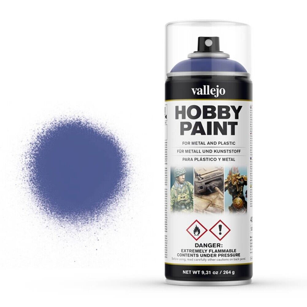Vallejo ULTRAMARINE BLUE SPRAY HOBBY PAINT 400ml