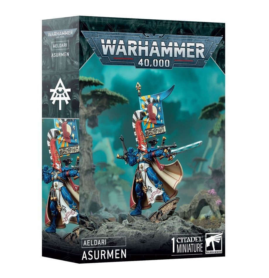 ASURMEN miniatura AELDARI warhammer 40k PRINCIPE FENICE età 12+