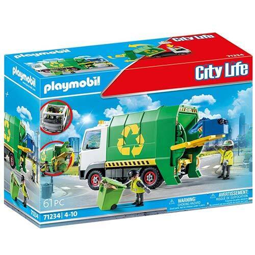 PLAYMOBIL RECYCLING TRUCK