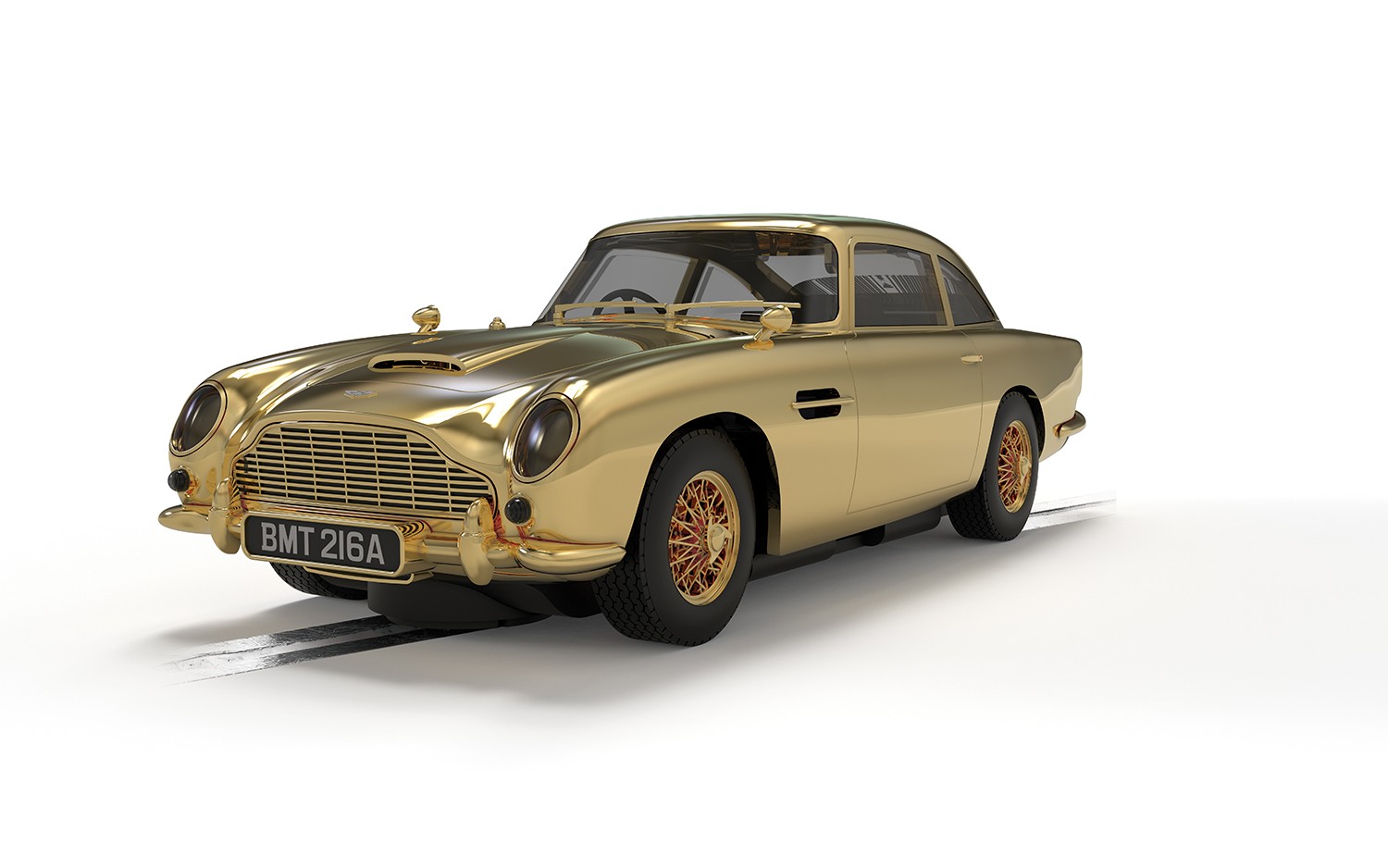 James Bond Aston Martin Db5 Goldfinger 60th Anniversary Gold Edition Slot Car
