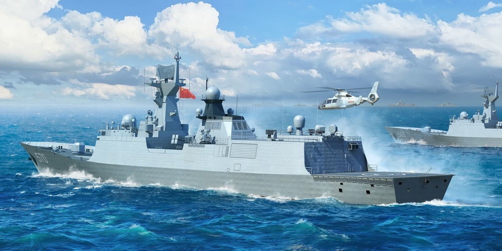 TROMPETER 06727 MODELLO PLA NAVY TIPO 054A FF 1/700