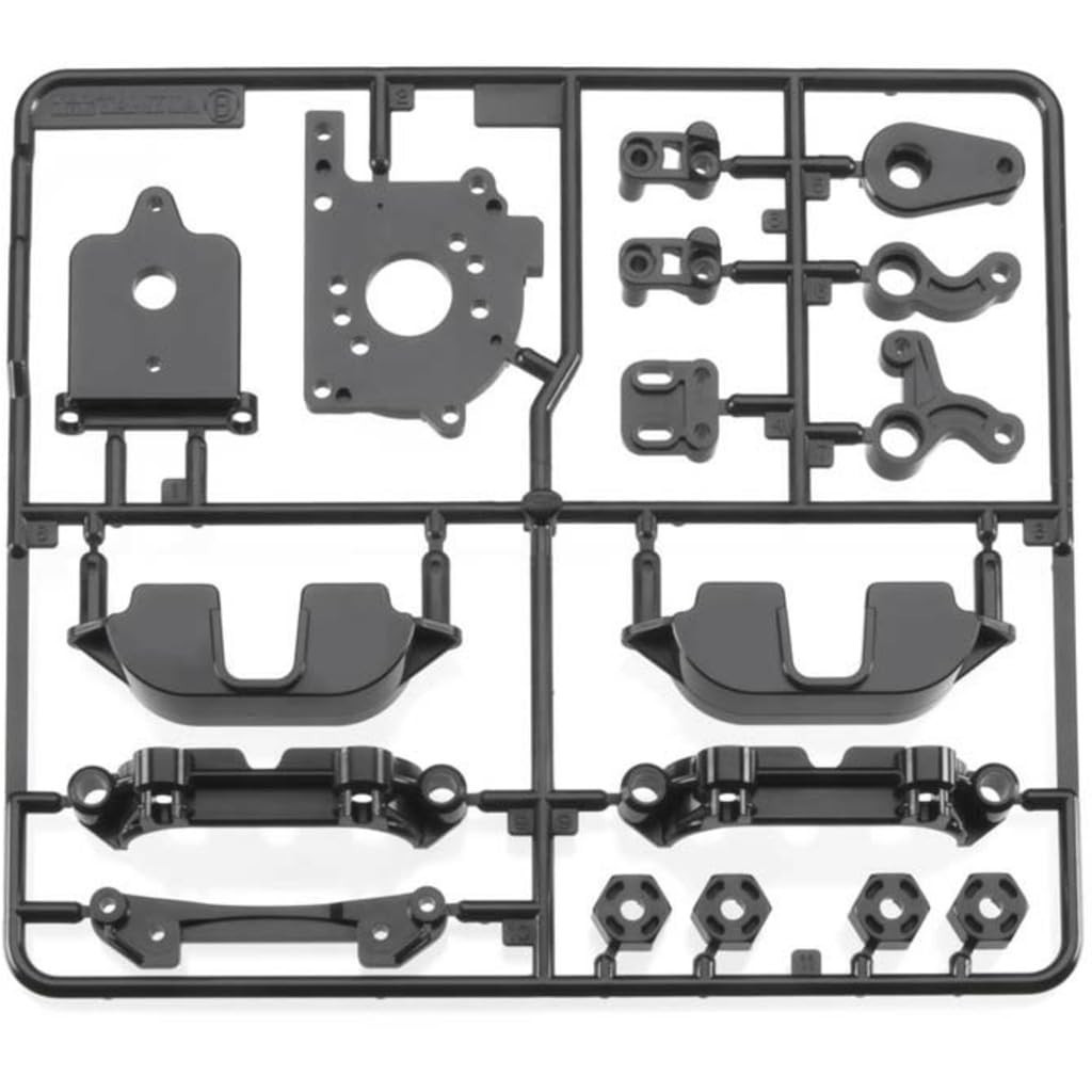Tamiya 300051390 - B-Teile Lenkung/Akkuhalter M-05