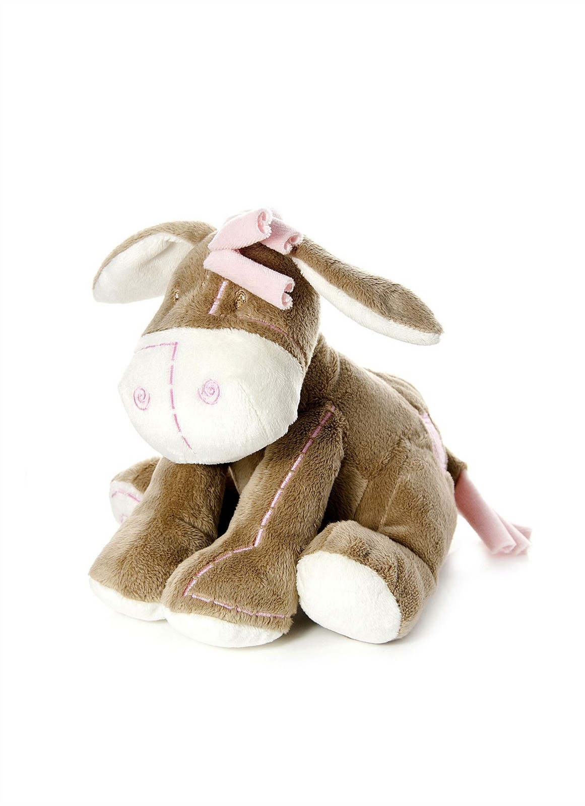 Mousehouse - Adorabile asinello di peluche - idea regalo bambini - rosa