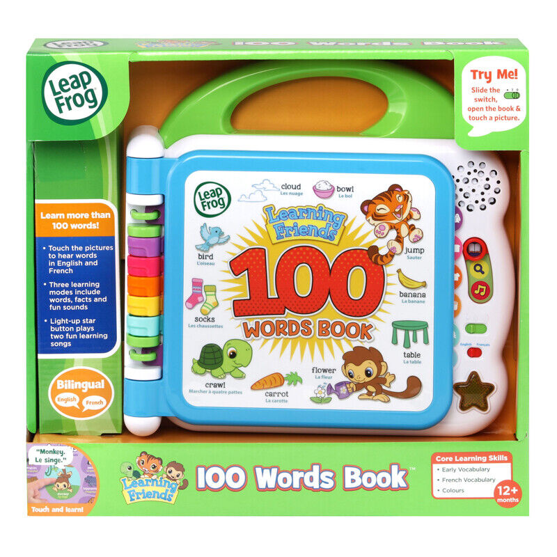 Libro di 100 parole Leap Frog Learning Friends