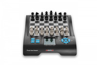 Millennium Europe Chess Champion Tavola singola Nero Bianco 15 x 15 cm M800