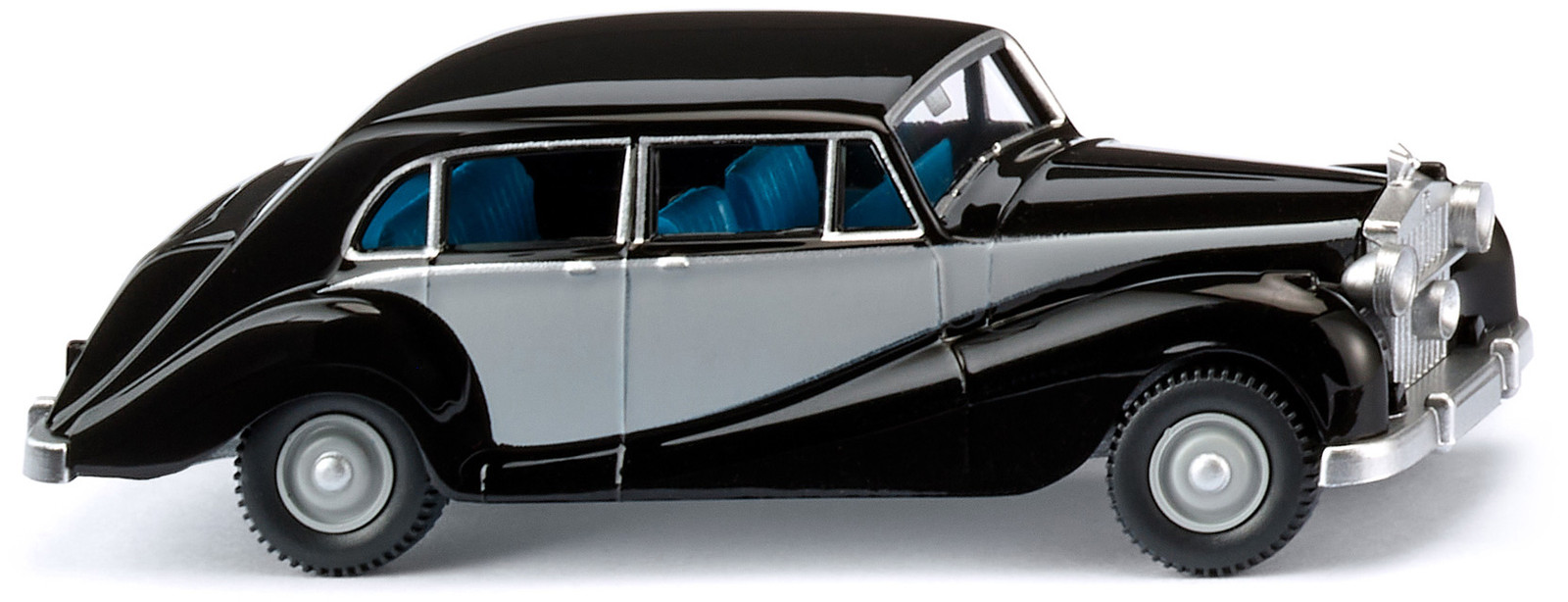 WIKING - ROLLS ROYCE Argento Wraith Nero e grigio - 1/87 - WIK083804