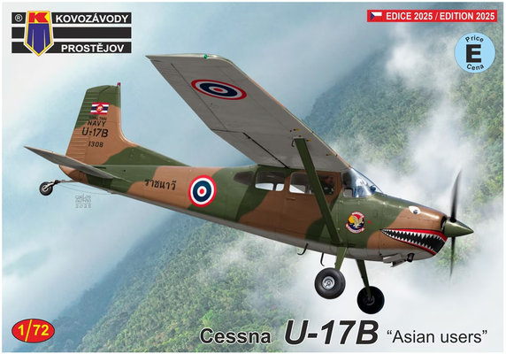 Cessna U-17B 1/72 - KOVOZAVODY PROSTEJOV KPM0495