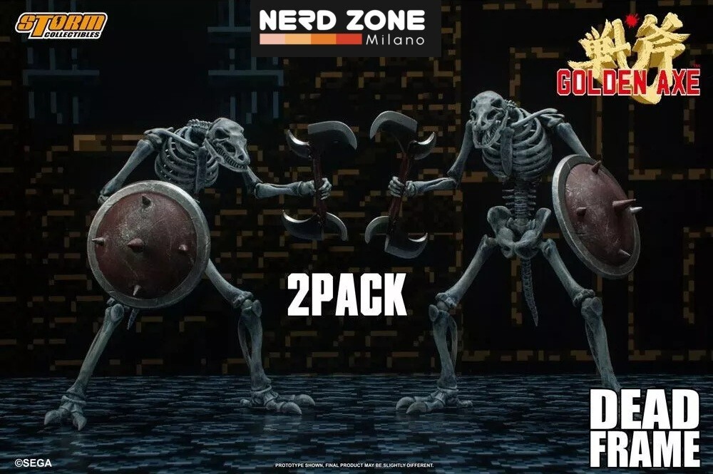 Storm Collectibles - Golden Axe - Pack 2 Dead Frame 1/12