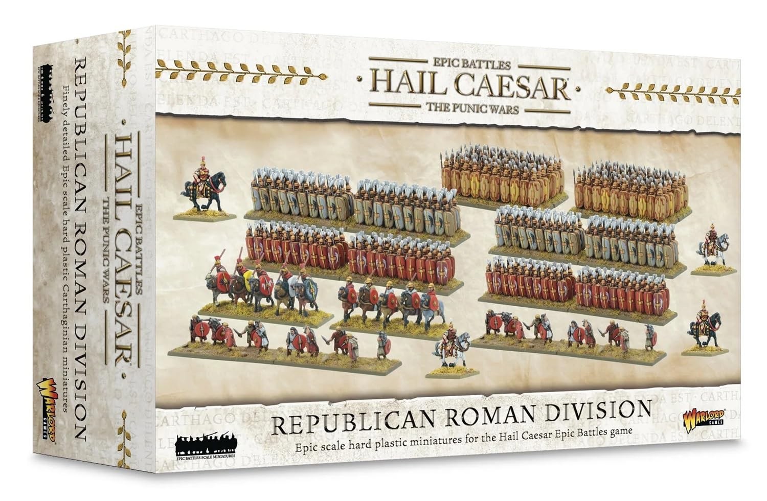 Warlord Games Republican Roman Division - Epic Scale Plastic Miniatures for Hail