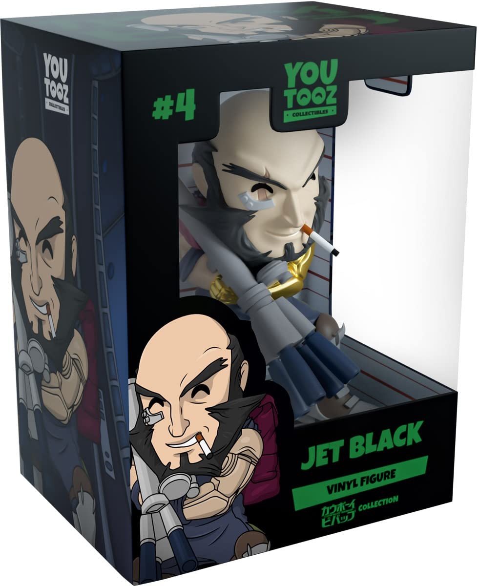 Youtooz Jet Black 5" Inch Figure, Official Collectible Jet Black from Anime and