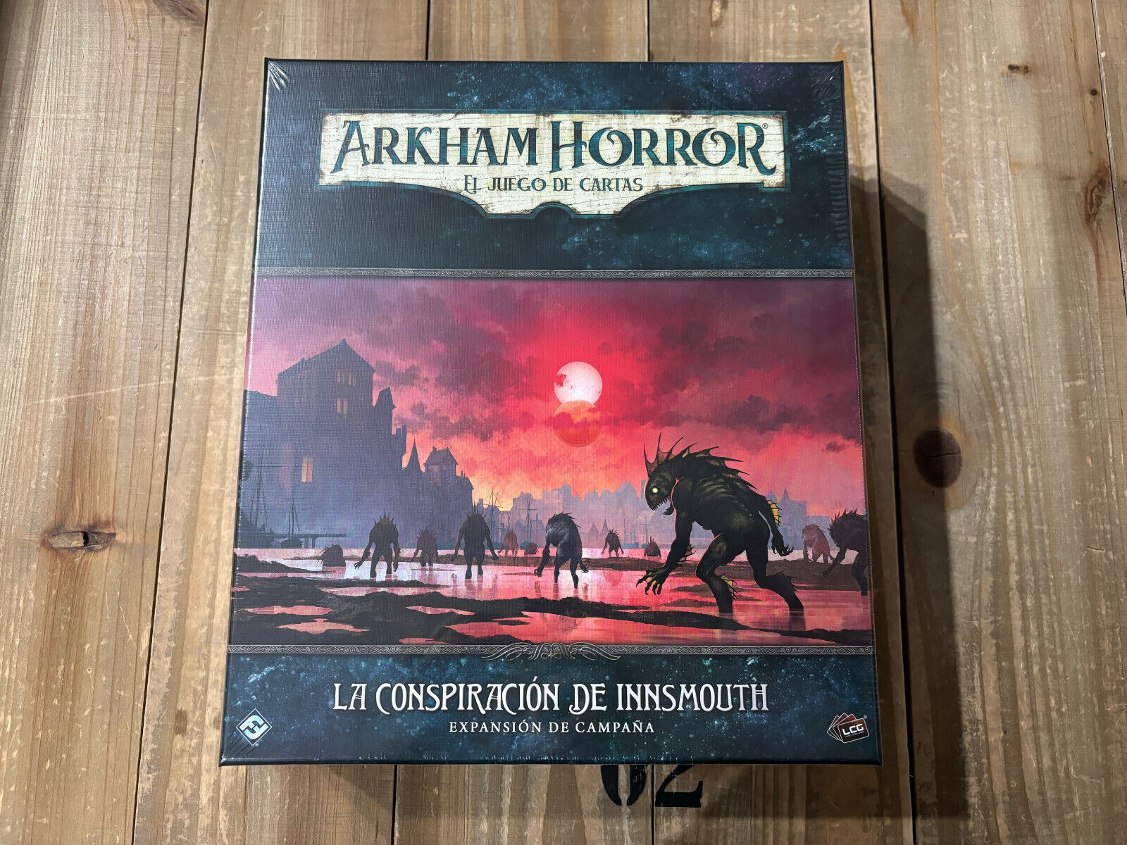 Arkham Horror LCG: La Cospirazione Di Innsmouth - Campagna FFG SPAGNOLO