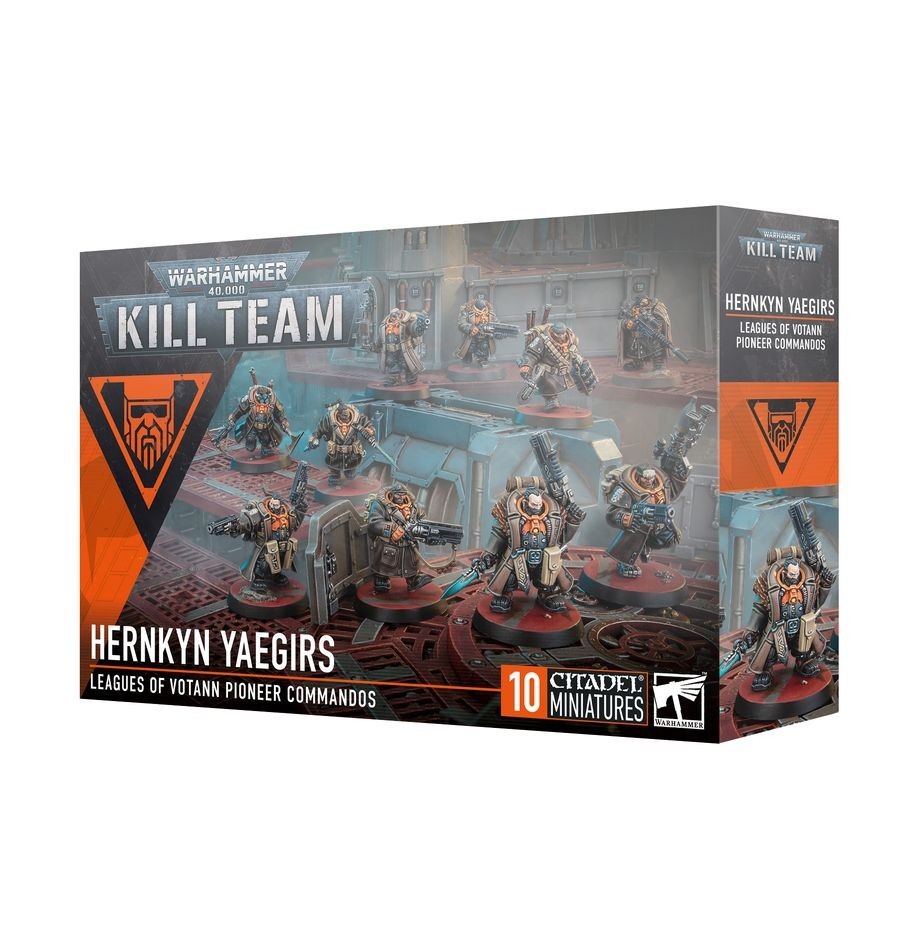 CONFRATELLI DI CACCIA YAEGIR hernkyn yaegirs KILL TEAM set di 10 miniature WARHA