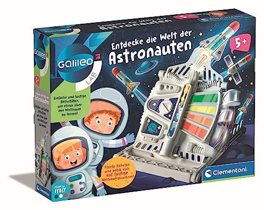 (TG. Medio) Clementoni Galileo Lab Scopri il mondo degli astronauti - Esplora lo