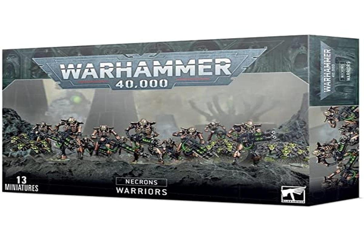 Warhammer 40k - Necron Warriors, Black