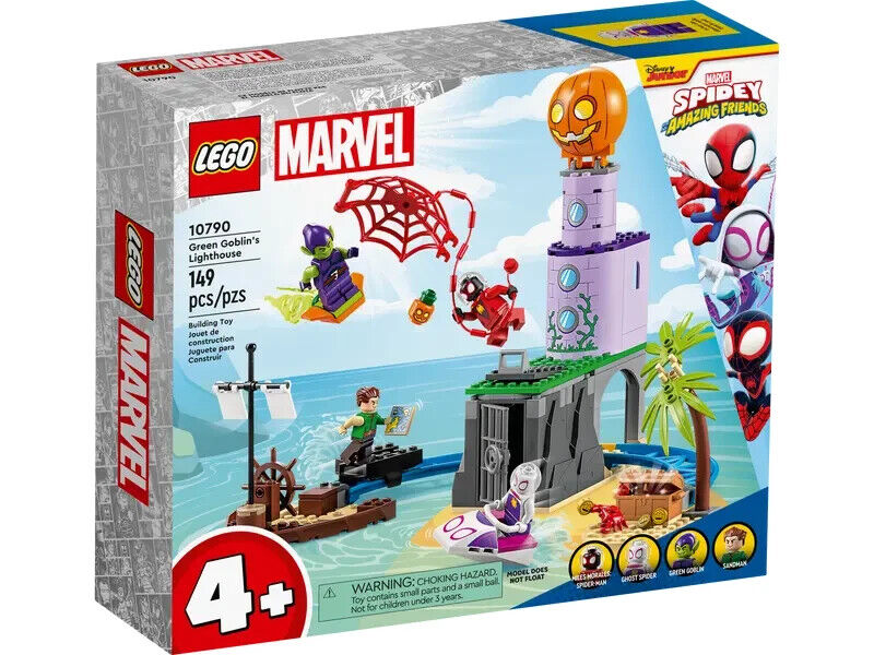 LEGO 10790 Team Spidey al faro del Goblin