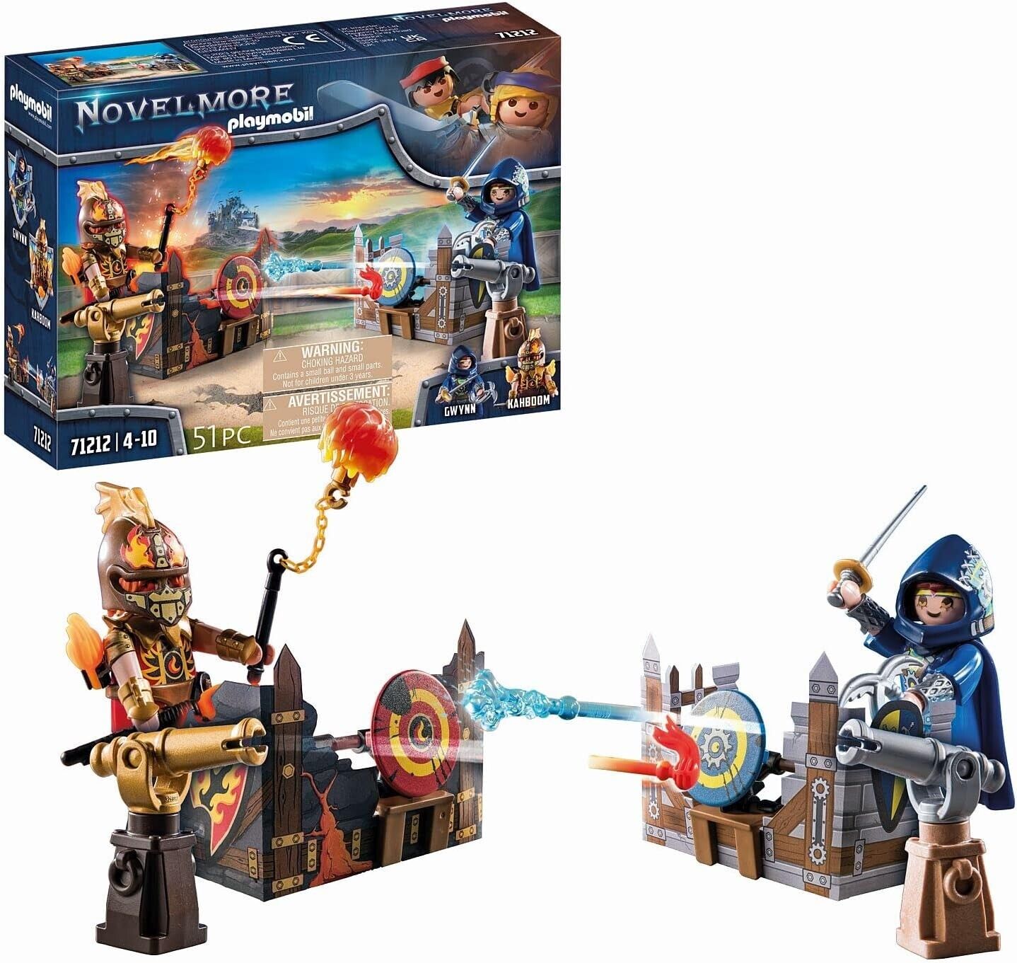 PLAYMOBIL 71212 - Novelmore - Duello Novelmore vs Guerrieri di Burnham