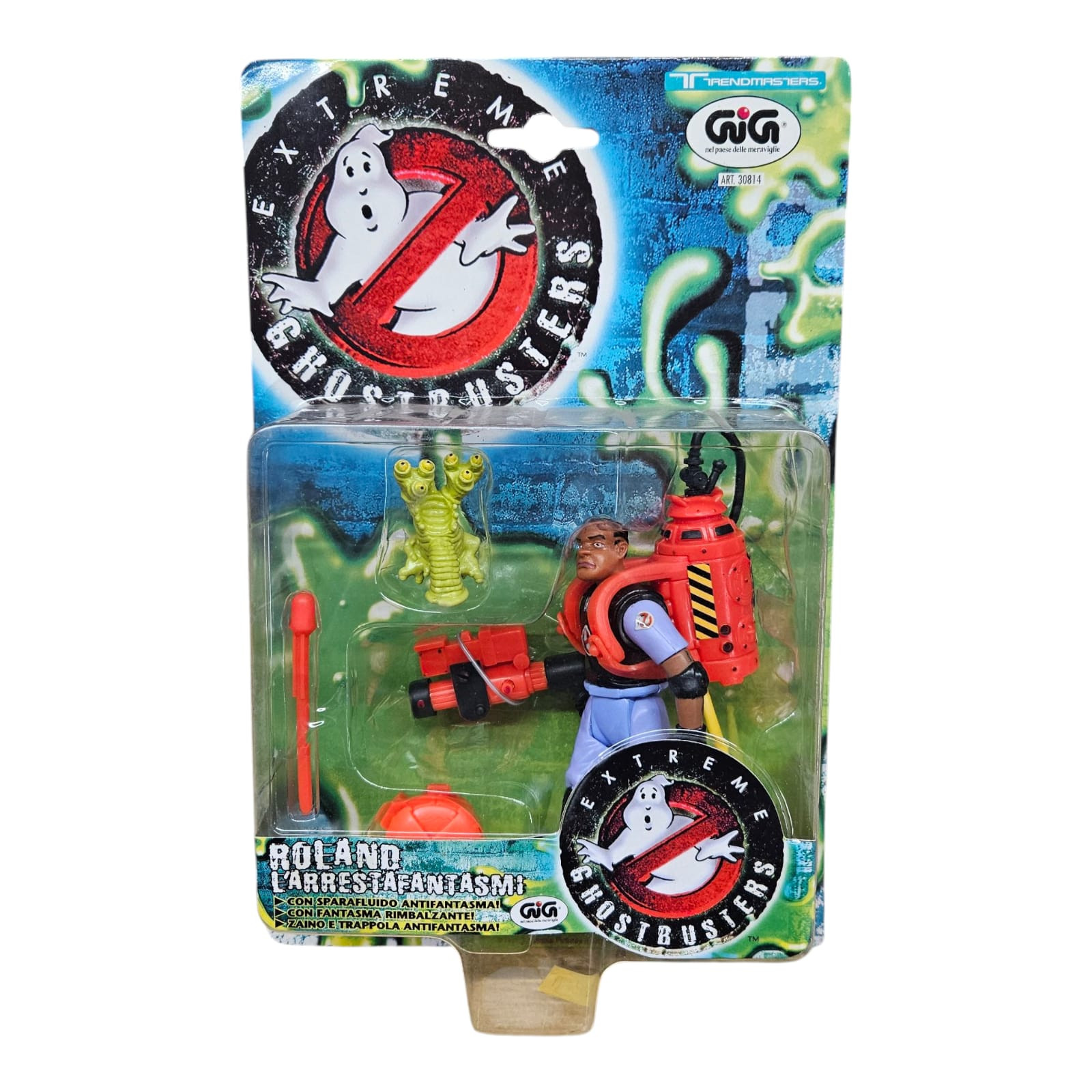 TRENDMASTERS EXTREME GHOSTBUSTERS - ROLAND L'ARRESTAFANTASMI, VINTAGE 1996