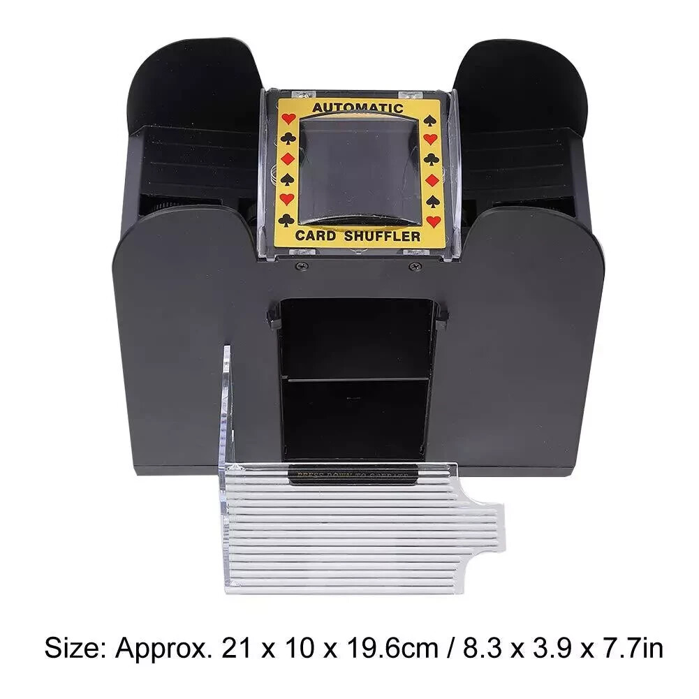 Shuffler automatico di carte casinò 4 mazzi per blackjack, UNO, giochi di carte