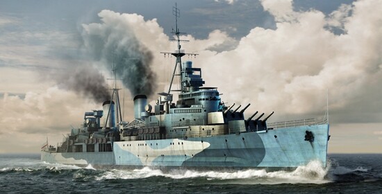 1:350 TRUMPETER KIT Hms Belfast 1942 TR05334