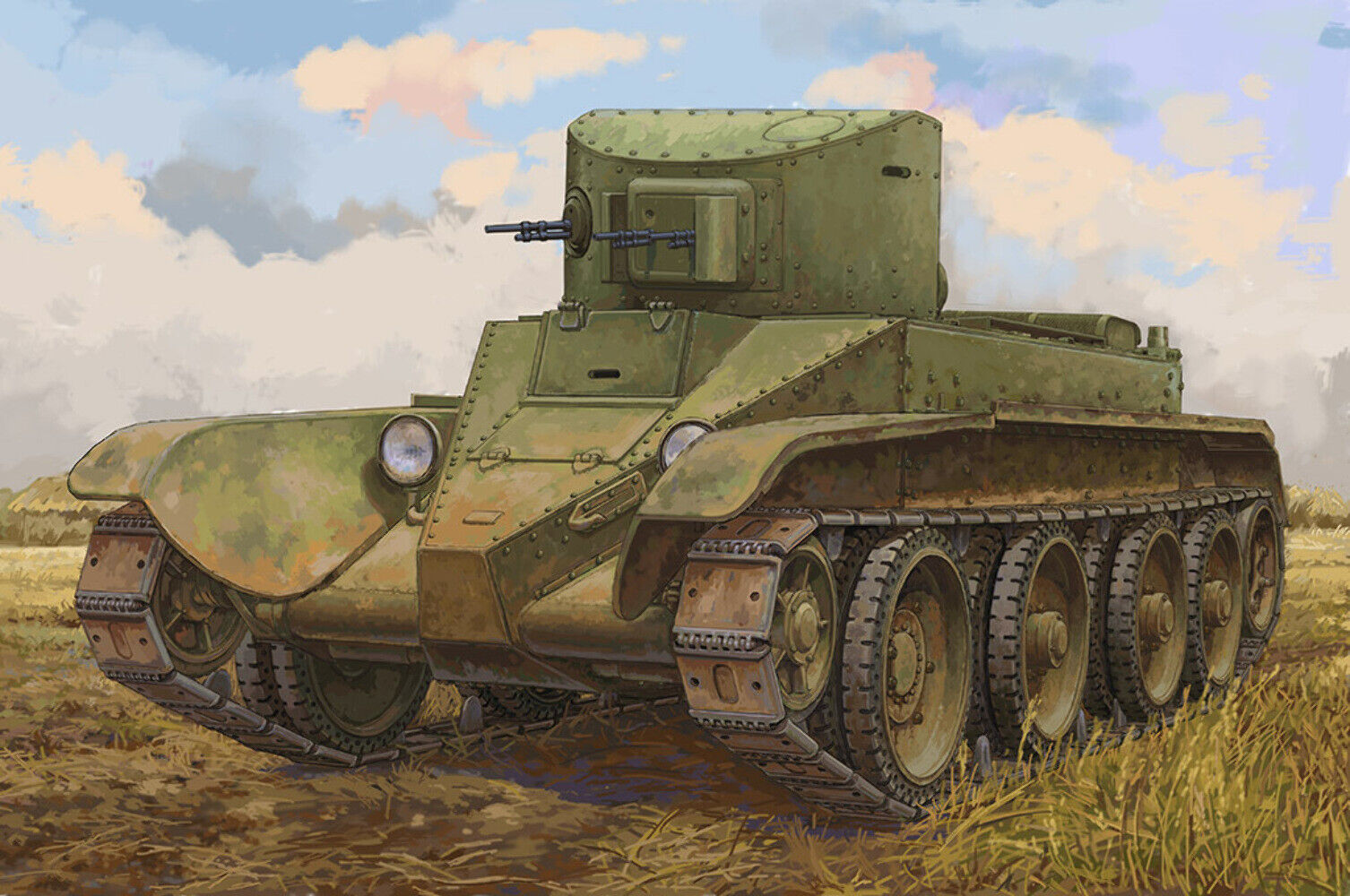 Hobby Boss 1:35 SOVIET BT-2 TANK LATE Kit di modellismo - 84516