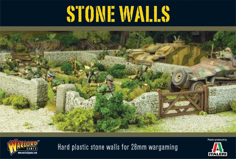 Stone Walls, Tabletop Wargames Scenery by Warlord Games