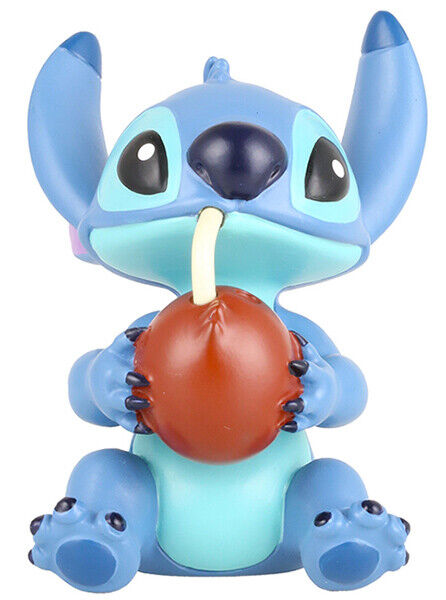 Lilo & Stitch Stitch Con Noce Di Cocco Figure Statuette