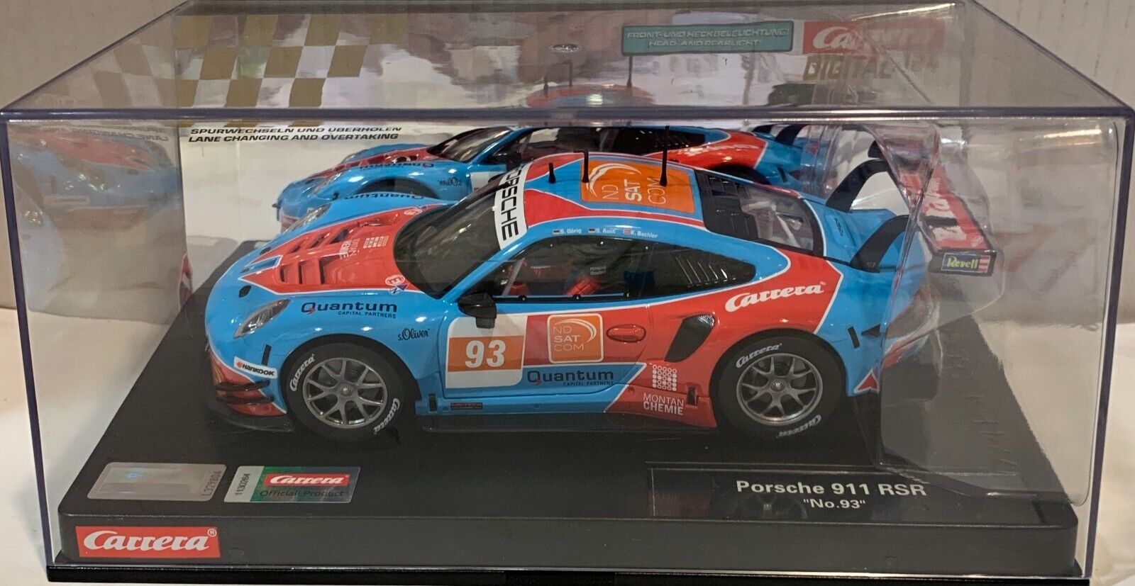 Slot Car Carrera Esclusivo 23949 Porsche 911 Rsr #93 Gorig-Aust Digitale 1/24