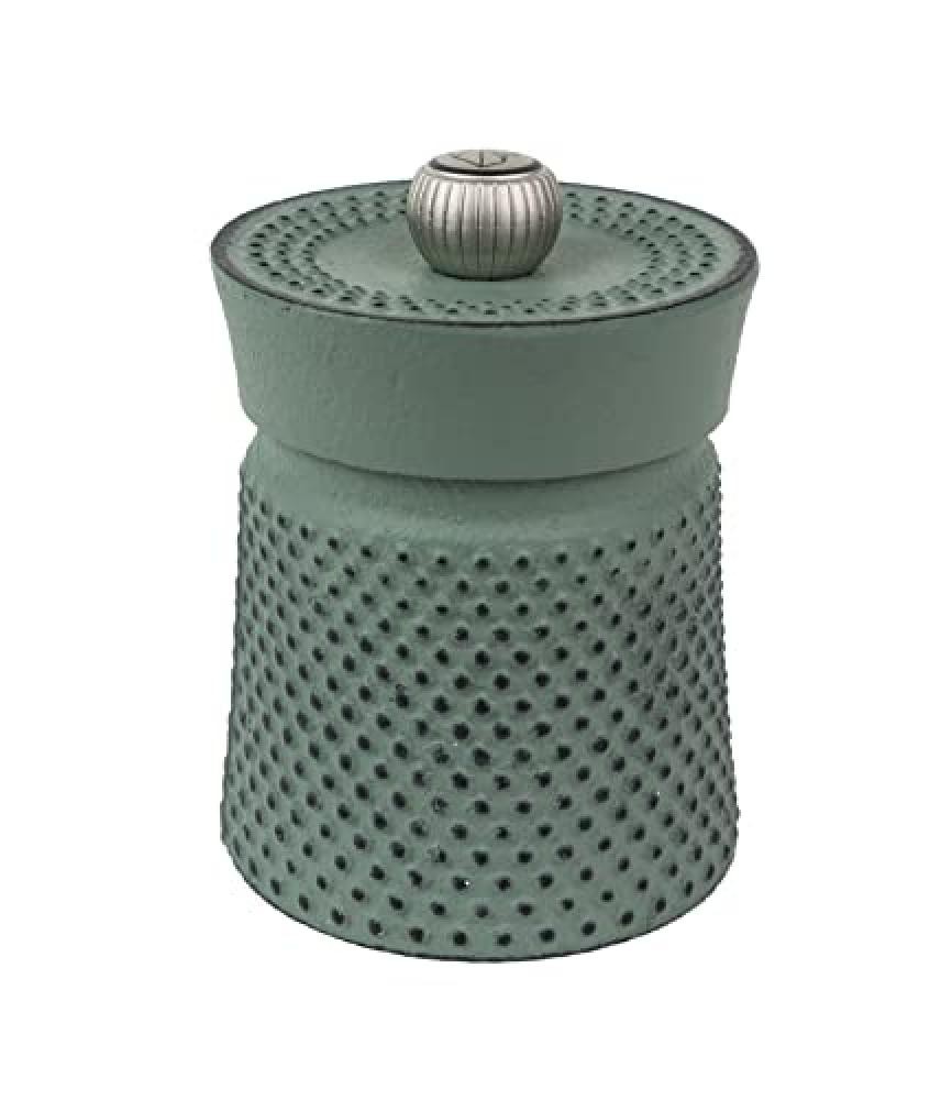 (TG. 7,5 cm) PEUGEOT 42172 Bali - Macinapepe in ghisa, 7,6 cm, colore: Verde Cel