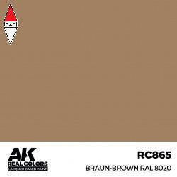 LACQUER PAINT MODELLISMO AK INTERACTIVE BRAUN-BROWN RAL 8020 17ML