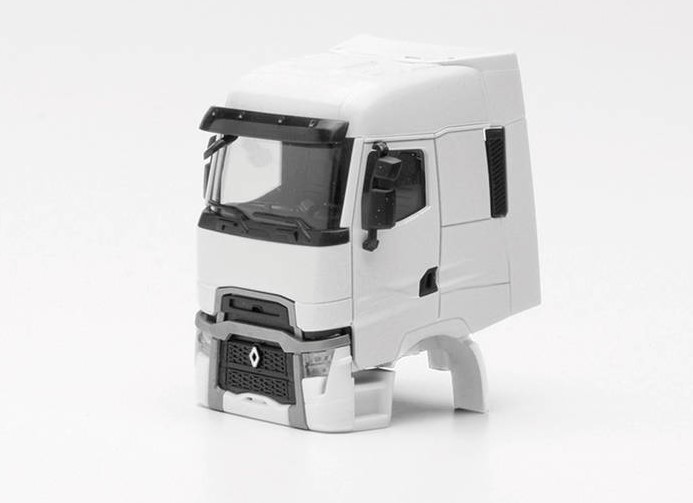 HERPA - Cabina RENAULT T FACELIFT bianco 2 pezzi - 1/87 - HER085489