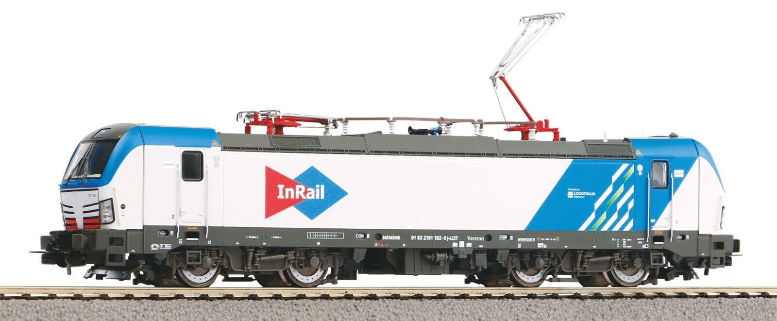 PIKO 59596 Locomotiva elettrica Vectron 191 102-9, InRail Ep.VI
