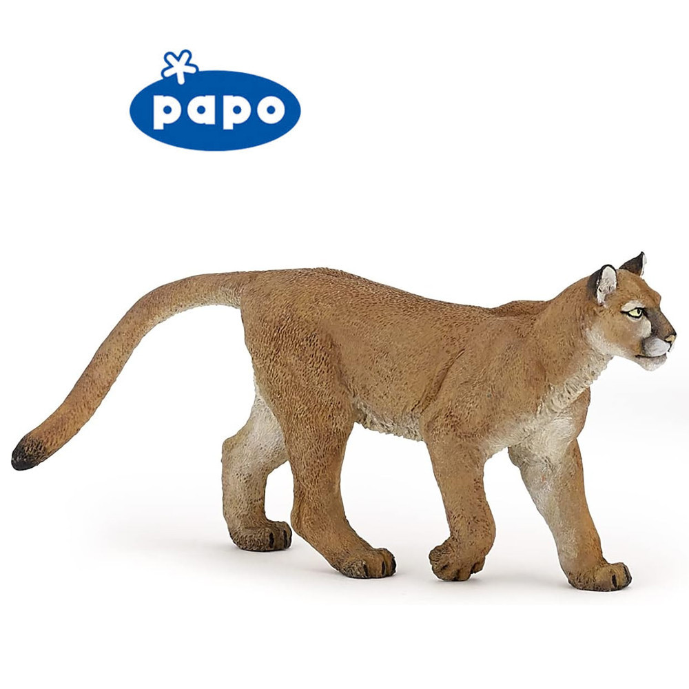 PUMA ANIMALI DELLA GIUNGLA SAVANA DA COLLEZIONE PAPO 50189