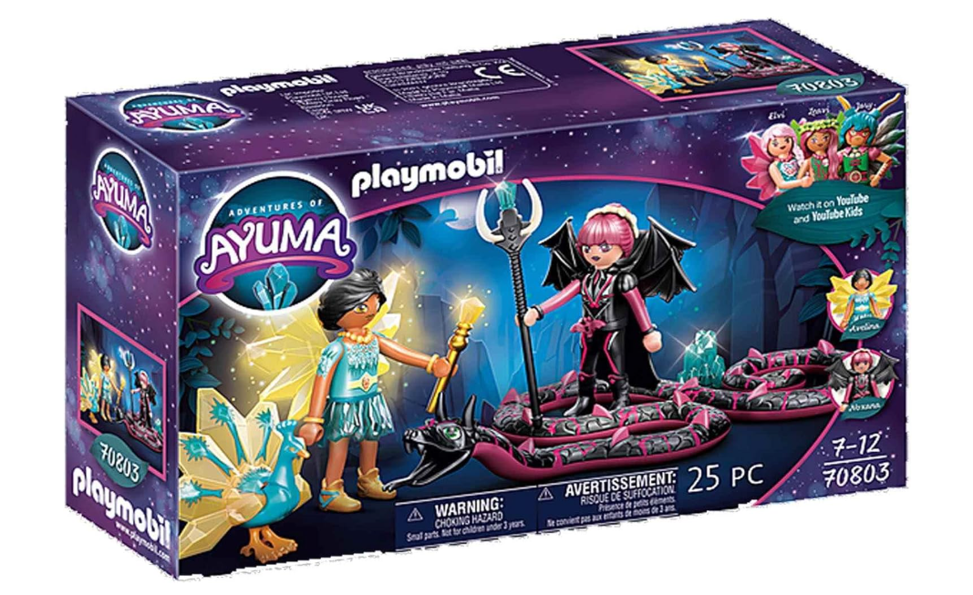 PLAYMOBIL ADVENTURES OF AYUMA 70803 CRYSTAL FAIRY BAT FAIRY E I COMPAGNI ANIMALI