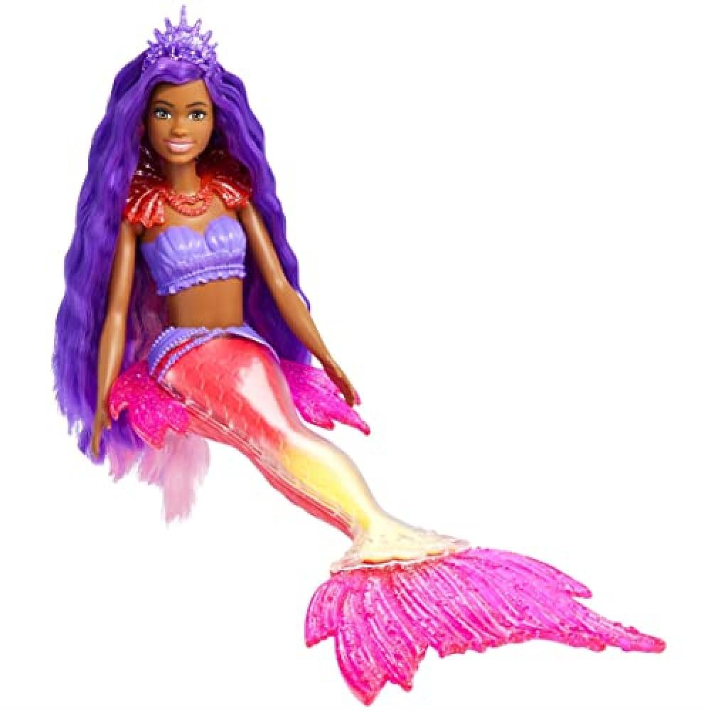 Barbie - Barbie Sirene Barbie "Brooklyn" Roberts, Bambola Sirena con Cucciolo, P