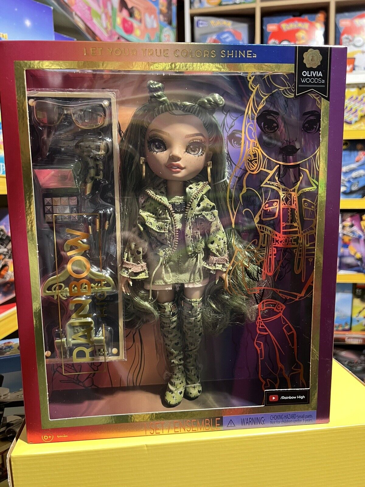 Rainbow High Bambole Fashion Olivia Woods / MGA /Edit Rara 2022 / legopina11