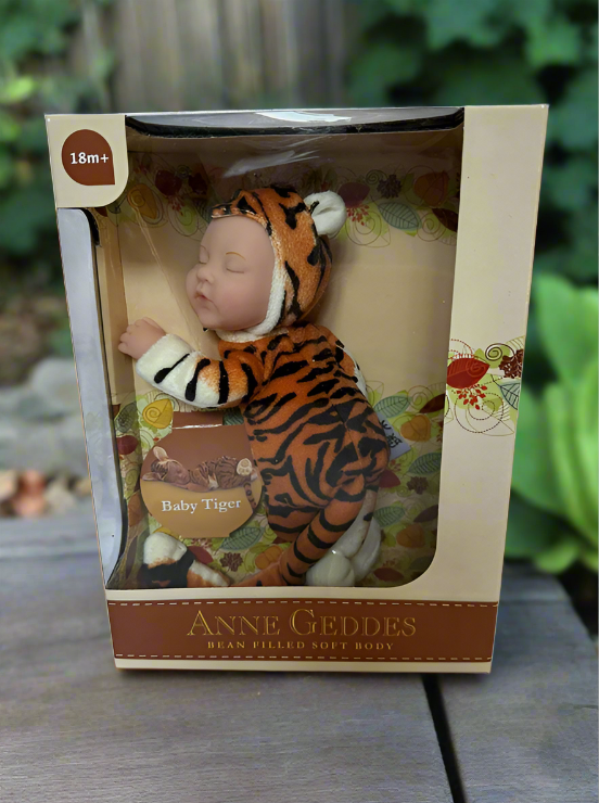 Bambola Anne Geddes 9 pollici Baby Tiger - collezione corpo morbido pieno di ...