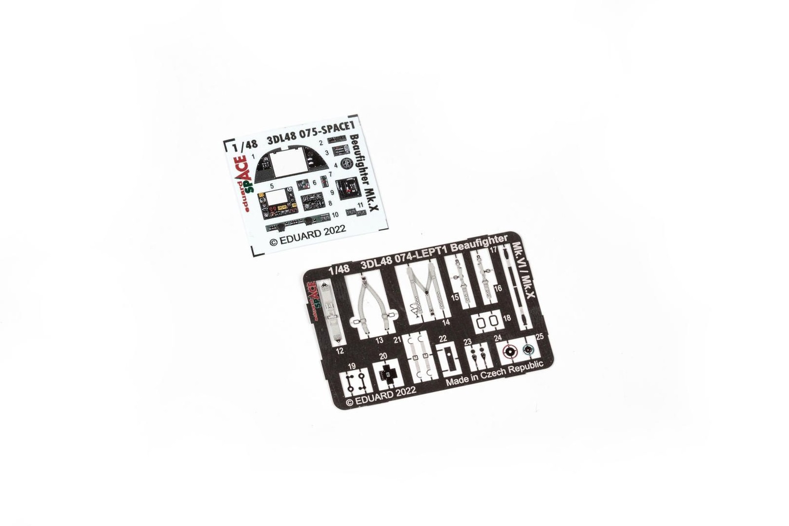 Eduard 3DL48075 BEAUFIGHTER MK.X SPACE (TAMIYA) 1/48