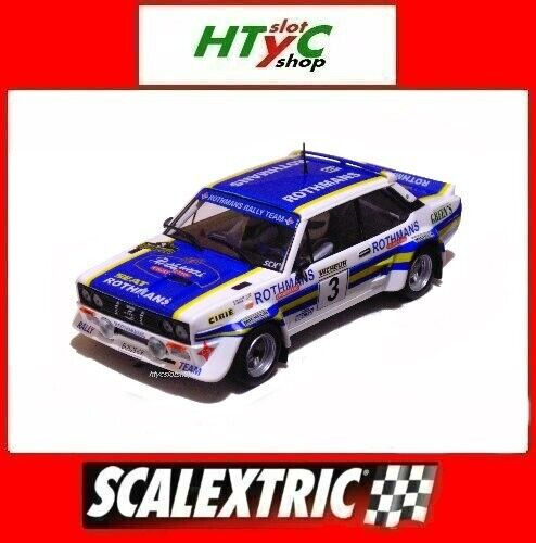 SCALEXTRIC FIAT 131 ABARTH #3 RALLY DI TALAVERA 1982 ROTHMANS SCX U10549S300