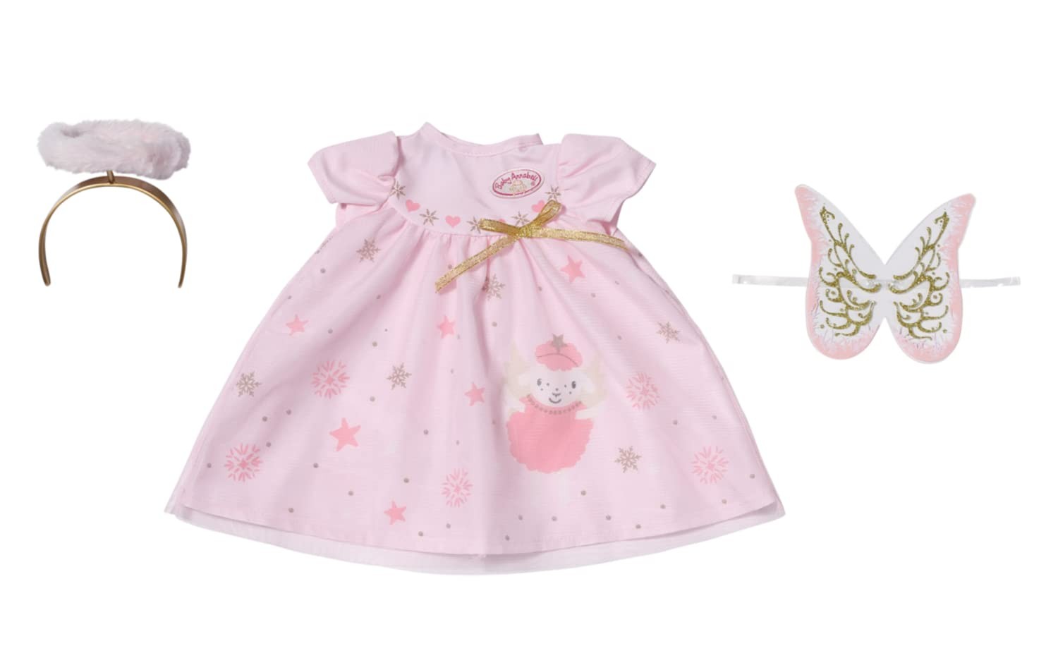 Baby Annabell Season X-Mas Outfit 707241 - Original Clothing For 43cm Baby Annab