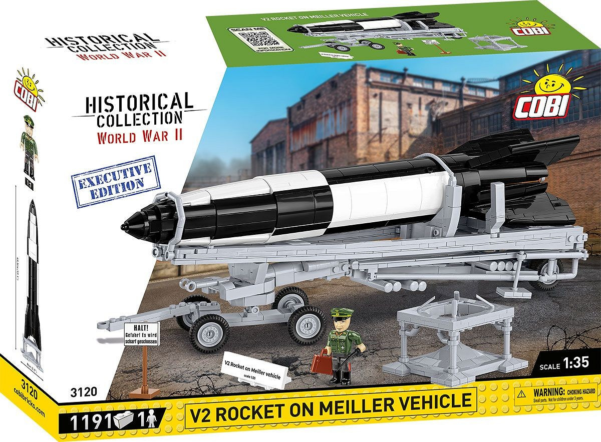 COBI, Razzo V2 su veicolo Meiller - Edizione esclusiva - 1210 pezzi, 1/35,  C...