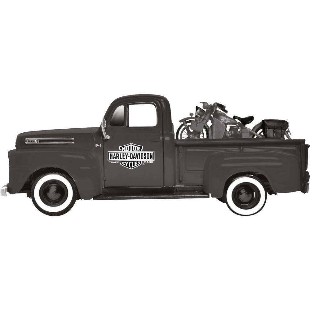 Maisto Ford F1 ´48 & Harley-Davidson WLA Flathead '42 1:24 Automodello