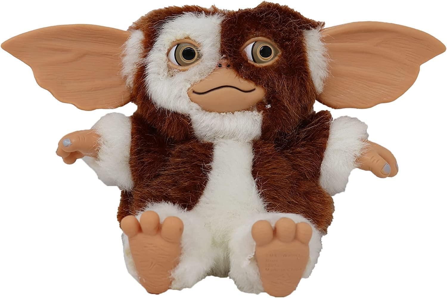 NECA Gremlins Gizmo personaggio peluche sorridente che ride 15 cm