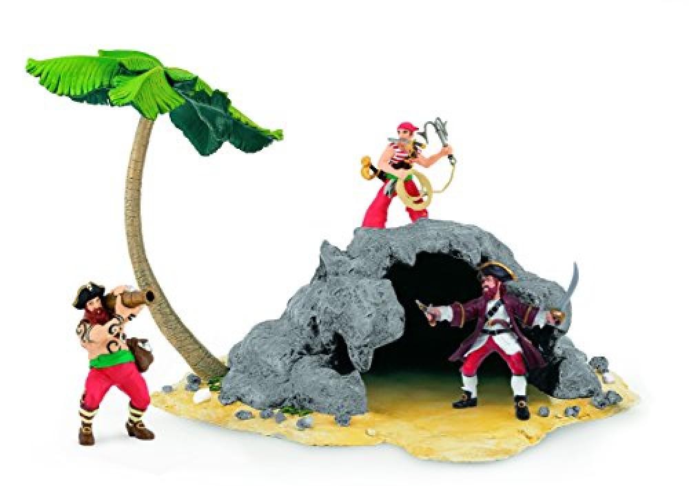 Papo 60252 - Statuetta a forma di pirati e corsari, multicolore - NUOVO