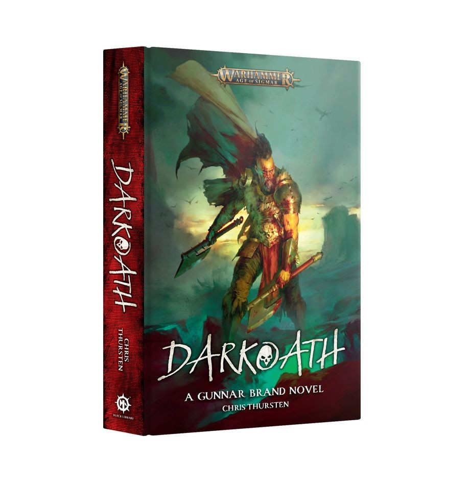 DARKOATH a gunnar brand novel IN INGLESE libro BLACK LIBRARY warhammer AGE OF SI